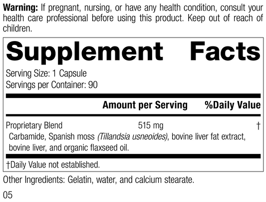 Super-EFF®, 90 Capsules, Rev 04 Supplement Facts